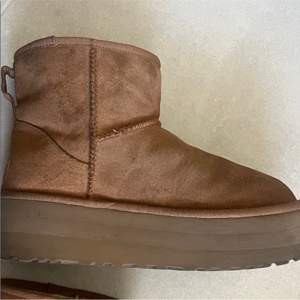 Platform Mini UGGS Chestnut - Picture 3 of 7